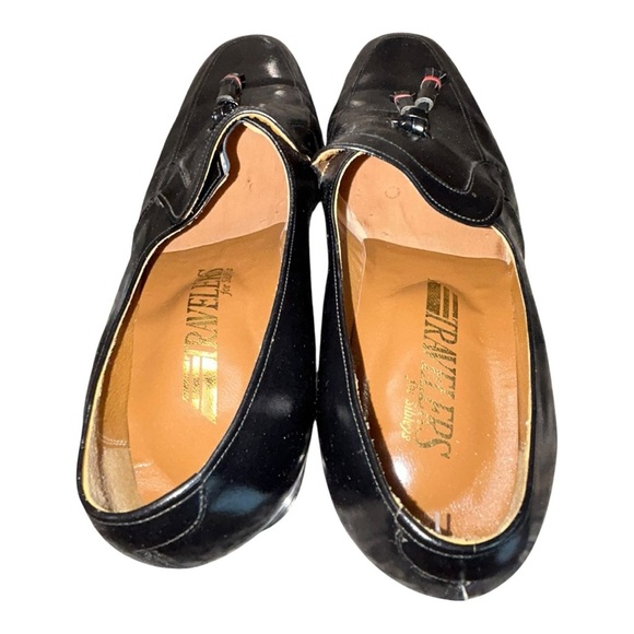 Vintage Travelers for Sibley’s  Men's Black Leather Loafers size 6.5 men’s - Picture 13 of 16